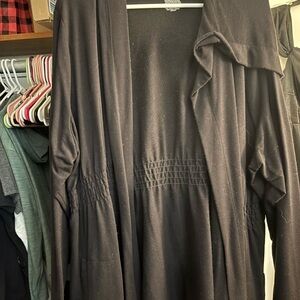 Tek Gear Black Long Sleeve Cardigan